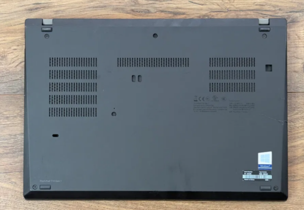 Ультрабук Lenovo ThinkPad T14 / 14" (1366x768) TN / Intel Core i5-10210U (4 (8) ядра по 1.6 - 4.2 GHz) / 8 GB DDR4 / 128 GB SSD / Intel UHD Graphics / WebCam - Зображення 7