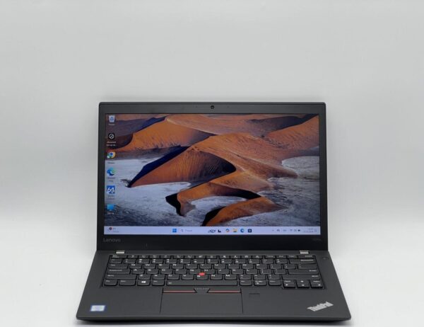 Ультрабук Lenovo ThinkPad T470s / 14" (1920x1080) IPS / Intel Core i7-7600U (2 (4) ядра по 2.8 - 3.9 GHz) / 16 GB DDR4 / 240 GB SSD / Intel HD Graphics 520 / WebCam - Зображення 2