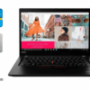 Ультрабук Lenovo ThinkPad x390 / 13.3" (1920x1080) IPS Touch / Intel Core i7-8565U (4 (8) ядра по 1.8 - 4.6 GHz) / 8 GB DDR4 / 512 GB SSD / Intel UHD Graphics / WebCam / TouchID / Windows 10