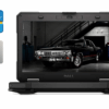 Захищений ноутбук Dell Latitude 14 Rugged 5414 / 14" (1920x1080) IPS / Intel Core i5-6300U (2 (4) ядра по 2.4 - 3.0 GHz) / 8 GB DDR4 / 256 GB SSD / Intel HD Graphics 520 / WebCam / Windows 10
