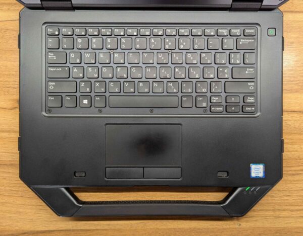 Захищений ноутбук Dell Latitude 14 Rugged 5414 / 14" (1920x1080) IPS / Intel Core i5-6300U (2 (4) ядра по 2.4 - 3.0 GHz) / 8 GB DDR4 / 512 GB SSD / Intel HD Graphics 520 / WebCam / HDMI / Windows 10 - Зображення 3