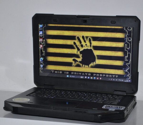 Захищений ноутбук Б-клас Dell Latitude 5414 Rugged / 14" (1366x768) TN / Intel Core i5-6300U (2 (4) ядра по 2.4 - 3.0 GHz) / 8 GB DDR4 / 256 GB SSD / Intel HD Graphics 520 / WebCam / Windows 11 Pro - Зображення 3