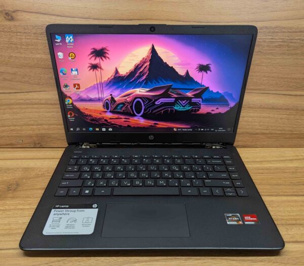 Ноутбук Б-клас HP 14-fg1003cl / 14" (1920x1080) IPS / AMD Ryzen 3 5300U (4 (8) ядра по 2.6 - 3.8 GHz) / 16 GB DDR4 / 512 GB SSD / AMD Radeon Graphics 384SP / WebCam / Windows 10 - Зображення 2