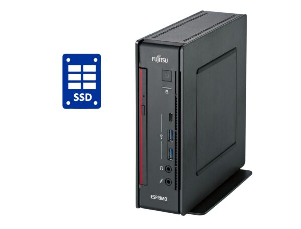 Неттоп Fujitsu Esprimo Q957 Mini USFF / Intel Core i3-6100T (2 (4) ядра по 3.2 GHz) / 8 GB DDR4 / 128 GB SSD M.2 / Intel HD Graphics 530