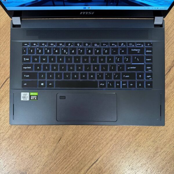 Мобільна робоча станція Б-клас MSI WS66 10TKT / 15.6" (1920x1080) IPS Touch / Intel Core i7-10875H (8 (16) ядер по 2.3 - 5.1 GHz) / 32 GB DDR4 / 1000 GB SSD / nVidia Quadro RTX 3000, 6 GB GDDR6, 192-bit / WebCam - Зображення 7