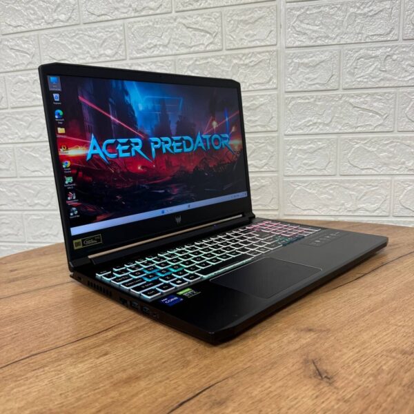 Ігровий ноутбук Б-клас Acer Predator Triton PT315-53 / 15.6" (2560x1440) IPS / Intel Core i7-11800H (8 (16) ядер по 2.3 - 4.6 GHz) / 16 GB DDR4 / 1000 GB SSD / nVidia GeForce RTX 3070, 8 GB GDDR6, 256-bit / WebCam - Зображення 4