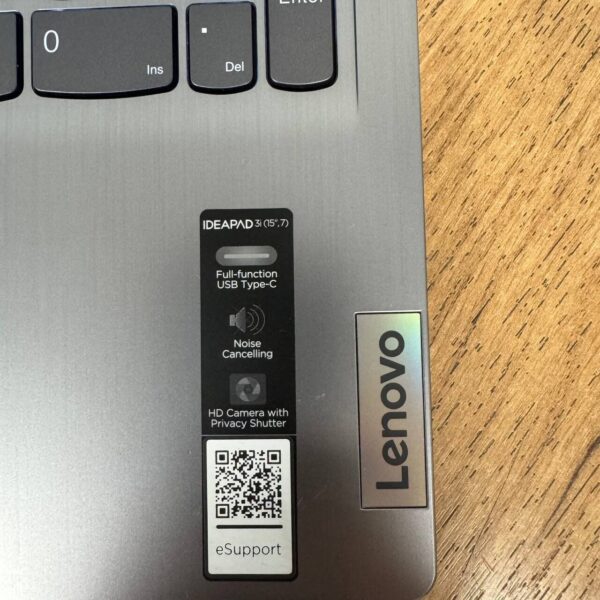 Ультрабук Б-клас Lenovo IdeaPad 3 15IAU7 / 15.6" (1920x1080) IPS / Intel Core i7-1255U (10 (12) ядер по 1.7 - 4.7 GHz) / 16 GB DDR4 / 256 GB SSD NVMe / Intel Iris Xe Graphics / WebCam - Зображення 9