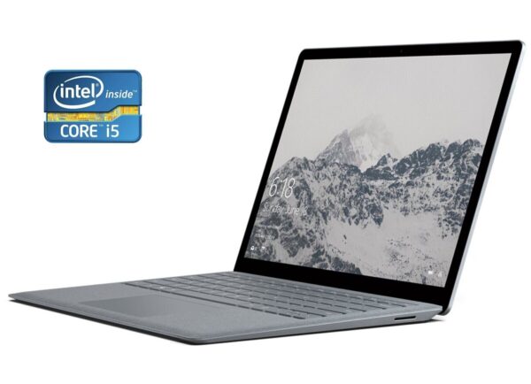Ультрабук Б-клас Microsoft Surface Laptop 1 / 13.5" (2256x1504) IPS Touch / Intel Core i5-7200U (2 (4) ядра по 2.5 - 3.1 GHz) / 8 GB DDR4 / 256 GB SSD / Intel HD Graphics 620 / WebCam