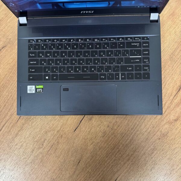 Мобільна робоча станція Б-клас MSI WS66 10TKT / 15.6" (1920x1080) IPS Touch / Intel Core i9-10980HK (8 (16) ядер по 2.4 - 5.3 GHz) / 16 GB DDR4 / 512 GB SSD NVMe / nVidia Quadro RTX 3000, 6 GB GDDR6, 192-bit / WebCam - Зображення 7