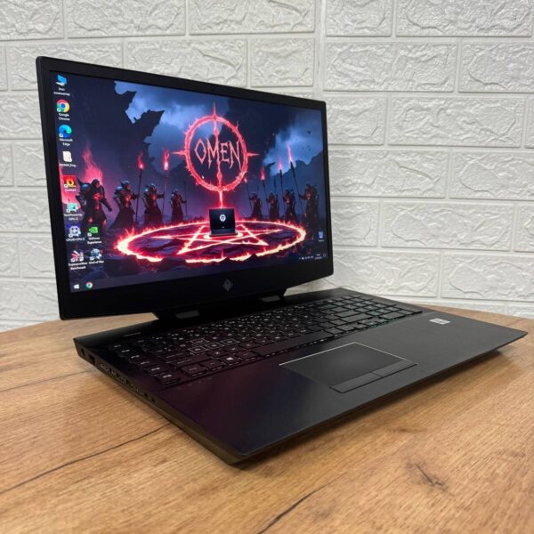 Ігровий ноутбук Б-клас HP Omen 17t-cb100 / 17.3" (3840x2160) IPS / Intel Core i7-10750H (6 (12) ядер по 2.6 - 5.0 GHz) / 16 GB DDR4 / 512 GB SSD NVMe / nVidia GeForce RTX 2060, 6 GB GDDR6, 192-bit / WebCam - Зображення 4