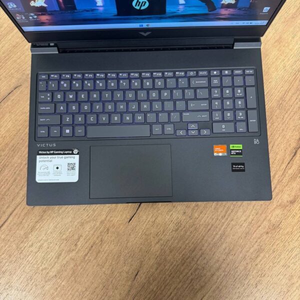 Ігровий ноутбук Б-клас HP Victus Gaming 16-s0075nr / 16.1" (1920x1080) IPS / AMD Ryzen 7 7840HS (8 (16) ядра по 3.8 - 5.1 GHz) / 16 GB DDR5 / 512 GB SSD NVMe / nVidia GeForce RTX 3050, 6 GB GDDR6, 96-bit / WebCam - Зображення 7