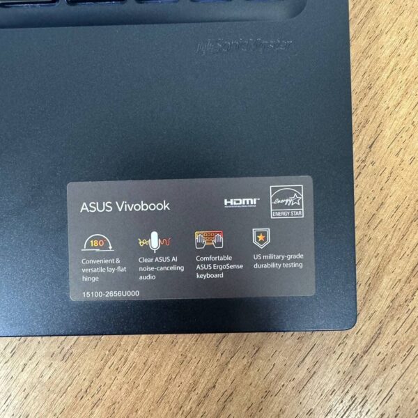 Ультрабук Б-клас Asus Vivobook F1504VAP / 15.6" (1920x1080) TN / Intel Core 5 120U (10 (12) ядер по 1.4 - 5.0 GHz) / 16 GB DDR4 / 512 GB SSD NVMe / Intel Graphics / WebCam - Зображення 9