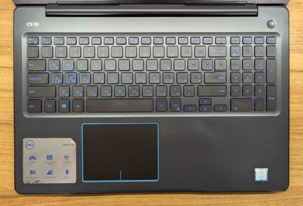 Ігровий ноутбук Dell G3 3579 / 15.6" (1920x1080) IPS / Intel Core i5-8300H (4 (8) ядра по 2.3 - 4.0 GHz) / 16 GB DDR4 / 512 GB SSD / nVidia GeForce GTX 1060, 6 GB GDDR5, 192-bit / WebCam / Windows 10 - Зображення 3