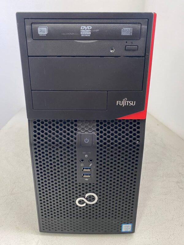 Комп'ютер Fujitsu Esprimo P556 E85 Tower / Intel Core i3-6100 (2 (4) ядра по 3.7 GHz) / 8 GB DDR4 / 128 GB SSD / Intel HD Graphics 530 / DVD-ROM - Зображення 2