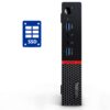 Неттоп Lenovo ThinkCentre M600 USFF / Intel Celeron N3010 (2 ядра по 1.04 - 2.24 GHz) / 8 GB DDR3 / 128 GB SSD M.2 / Intel HD Graphics