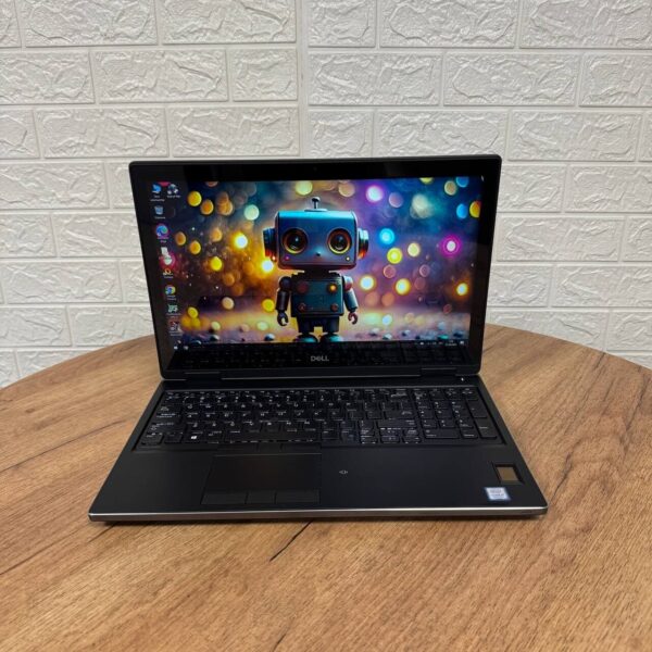 Мобільна робоча станція Dell Precision 7530 / 15.6" (1920x1080) IPS Touch / Intel Core i7-8750H (6 (12) ядер по 2.2 - 4.1 GHz) / 16 GB DDR4 / 256 GB SSD NVMe / nVidia Quadro P2000, 4 GB GDDR5, 128-bit / WebCam - Зображення 2