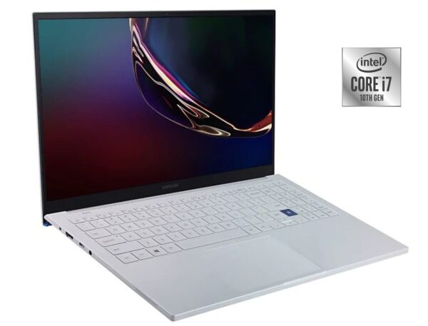 Ультрабук Б-клас Samsung Galaxy Book Ion White NP950XCJ-K02US / 15.6" (1920x1080) OLED / Intel Core i7-10510U (4 (8) ядра по 1.8 - 4.9 GHz) / 16 GB DDR4 / 256 GB SSD M.2 / Intel UHD Graphics / WebCam