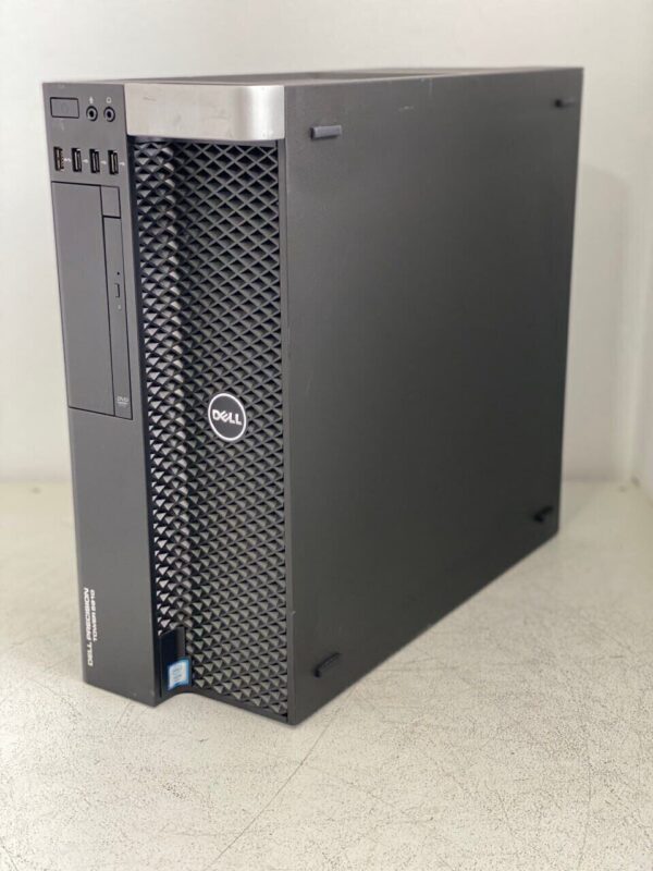 Робоча станція Dell Precision T5810 Tower / Intel Xeon E5-2697 v3 (14 (28) ядра по 2.6 - 3.6 GHz) / 64 GB DDR3 / 240 GB SSD / nVidia Quadro M4000, 8 GB GDDR5, 256-bit / DVD-ROM - Зображення 3