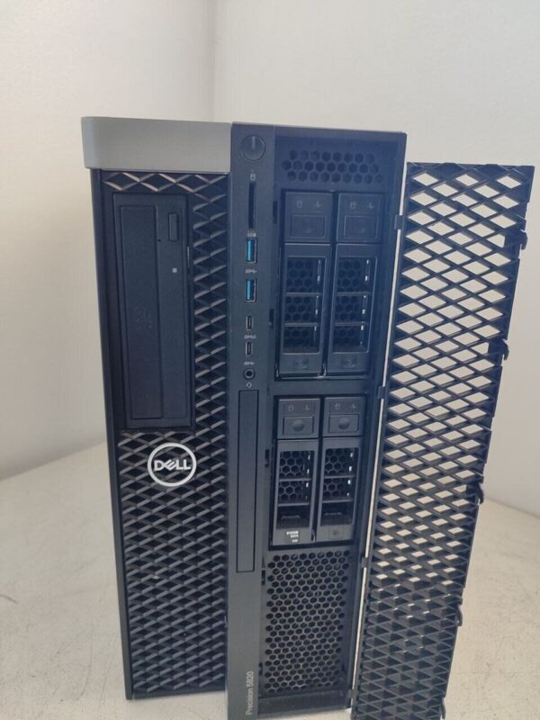 Робоча станція Dell Precision 5820 Tower / Intel Xeon W-2123 (4 (8) ядра по 3.6 - 3.9 GHz) / 64 GB DDR4 / 240 GB SSD / nVidia Quadro P2000, 5 GB GDDR5, 160-bit / DVD-ROM - Зображення 4