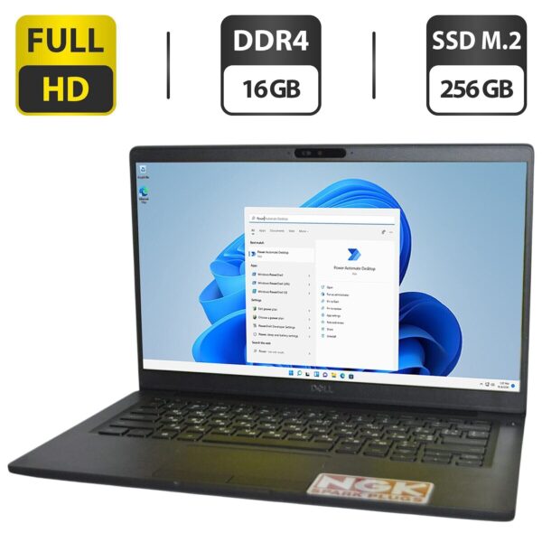 Ультрабук Dell Latitude 7400 / 14" (1920x1080) IPS / Intel Core i5-8265U (4 (8) ядра по 1.6 - 3.9 GHz) / 16 GB DDR4 / 256 GB SSD M.2 / Intel UHD Graphics / WebCam / Windows 11 Pro