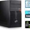 Ігровий ПК Fujitsu Tower / Intel Core i7-6700 (4 (8) ядра по 3.4 - 4.0 GHz) / 32 GB DDR4 / 250 GB SSD + 1000 GB HDD / nVidia GeForce GTX 1660 Super, 6 GB GDDR6, 192-bit + Windows 10 в подарунок
