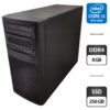 Комп'ютер Inter-Tech Tower / Intel Core i3-6100 (2 (4) ядра по 3.7 GHz) / 8 GB DDR4 / 256 GB SSD / Intel HD Graphics 530