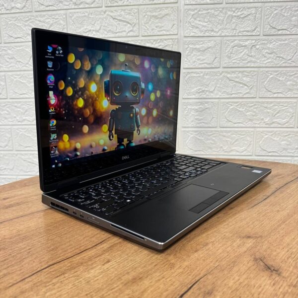 Мобільна робоча станція Dell Precision 7530 / 15.6" (1920x1080) IPS Touch / Intel Core i7-8750H (6 (12) ядер по 2.2 - 4.1 GHz) / 16 GB DDR4 / 256 GB SSD NVMe / nVidia Quadro P2000, 4 GB GDDR5, 128-bit / WebCam - Зображення 4