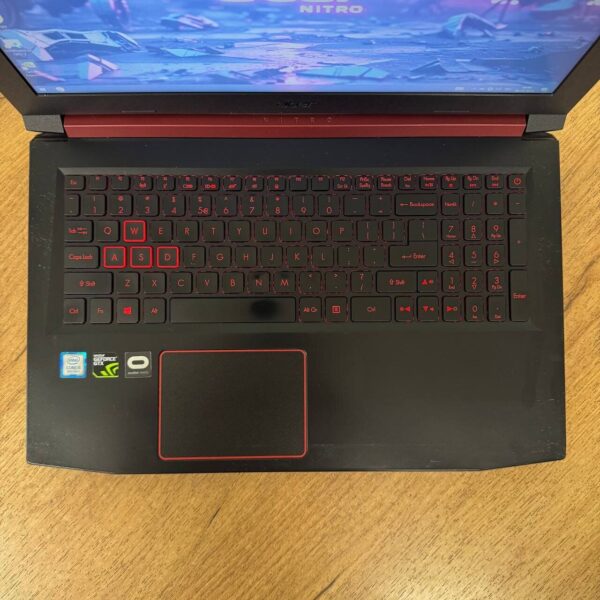 Ігровий ноутбук Б-клас Acer Nitro 5 AN515-53 / 15.6" (1920x1080) TN / Intel Core i5-8300H (4 (8) ядра по 2.3 - 4.0 GHz) / 16 GB DDR4 / 512 GB SSD / nVidia GeForce GTX 1050, 4 GB GDDR5, 128-bit / WebCam - Зображення 7