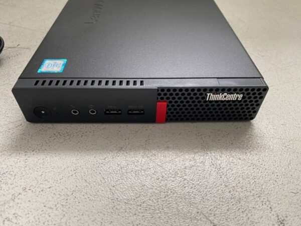 Неттоп Lenovo ThinkCentre M910q Tiny USFF / Intel Core i5-7500T (4 ядра по 2.7 - 3.3 GHz) / 16 GB DDR4 / 240 GB SSD / Intel HD Graphics 630 + Блок живлення - Зображення 2