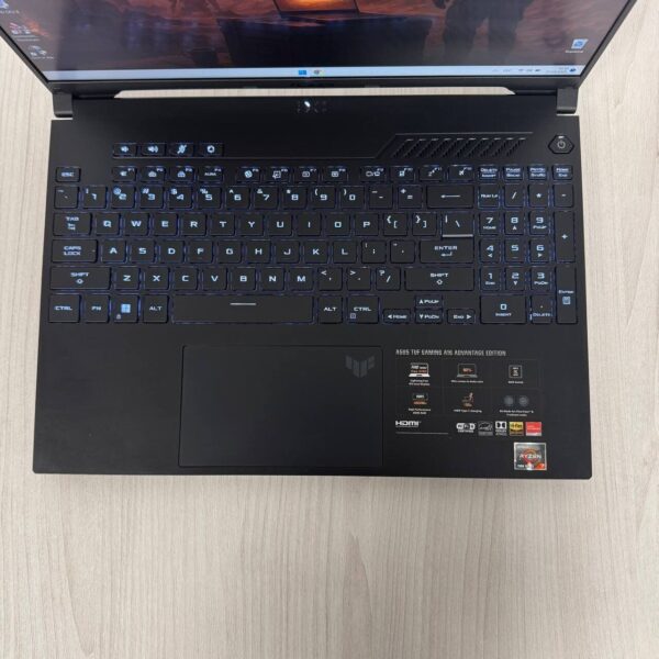 Ігровий ноутбук Asus TUF Gaming Advantage A16 FA617NS / 16" (1920x1200) IPS / AMD Ryzen 7 7735HS (8 (16) ядер по 3.2 - 4.75 GHz) / 16 GB DDR5 / 512 GB SSD NVMe / AMD Radeon RX 7600S, 8 GB GDDR6, 128-bit / WebCam - Зображення 7