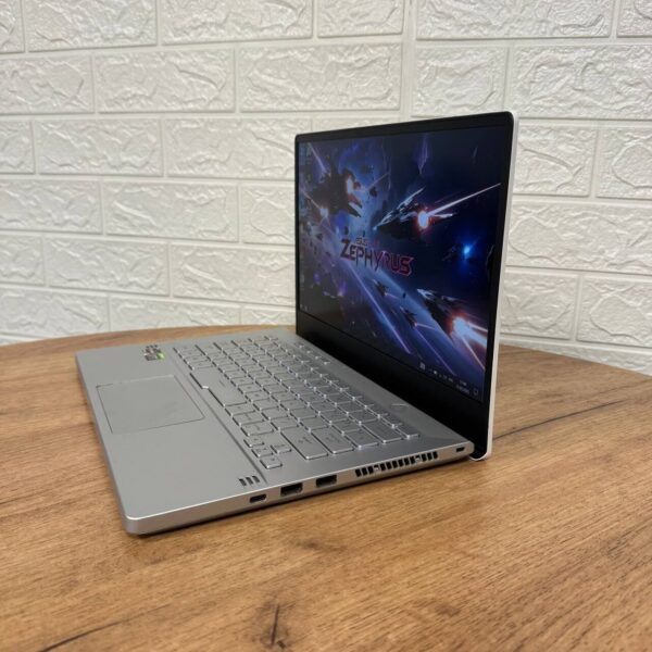 Ігровий ультрабук Asus ROG Zephyrus G14 GA401IV / 14" (1920x1080) IPS / AMD Ryzen 9 4900HS (8 (16) ядер по 3.0 - 4.3 GHz) / 16 GB DDR4 / 512 GB SSD NVMe / nVidia GeForce RTX 2060 Max-Q, 6 GB GDDR6, 192-bit - Зображення 5