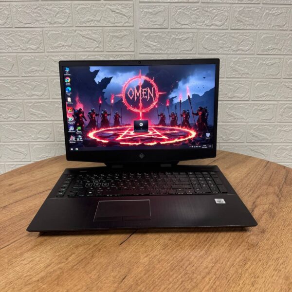 Ігровий ноутбук Б-клас HP Omen 17t-cb100 / 17.3" (3840x2160) IPS / Intel Core i7-10750H (6 (12) ядер по 2.6 - 5.0 GHz) / 16 GB DDR4 / 512 GB SSD NVMe / nVidia GeForce RTX 2060, 6 GB GDDR6, 192-bit / WebCam - Зображення 2