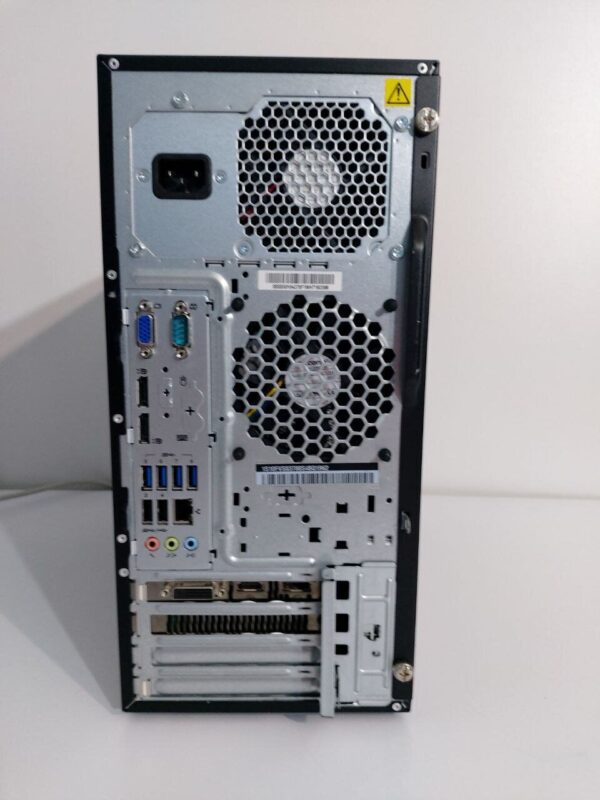 Комплект: Lenovo ThinkCentre M800 Tower / Intel Core i5-6500 (4 ядра по 3.2 - 3.6 GHz) / 16 GB DDR4 / 240 GB SSD + 512 GB SSD / nVidia GeForce GTX 1050 Ti, 4 GB GDDR5, 128-bit / DVD-ROM + Монитор LG 24MB37PM-B / 24" (1920x1080) IPS + Кабелі DVI та живленн - Зображення 4