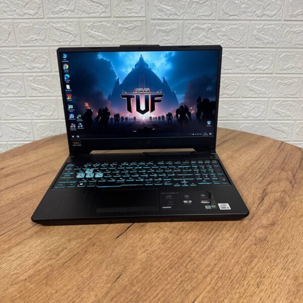 Ігровий ноутбук Asus TUF Gaming F15 FX506LHB / 15.6" (1920x1080) IPS / Intel Core i5-10300H (4 (8) ядра по 2.5 - 4.5 GHz) / 16 GB DDR4 / 512 GB SSD NVMe / nVidia GeForce GTX 1650, 4 GB GDDR6, 128-bit / WebCam - Зображення 2