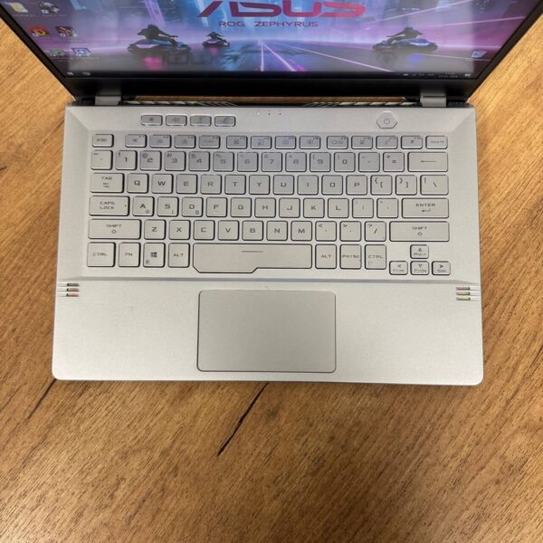 Ігровий ультрабук Asus ROG Zephyrus G14 GA401IV / 14" (1920x1080) IPS / AMD Ryzen 7 4800HS (8 (16) ядер по 2.9 - 4.2 GHz) / 16 GB DDR4 / 512 GB SSD NVMe / nVidia GeForce RTX 2060 Max-Q, 6 GB GDDR6, 192-bit - Зображення 7