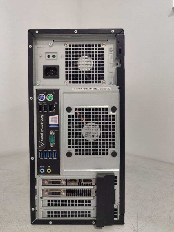 Робоча станція Dell Precision T3620 Tower / Intel Xeon E3-1270 v5 (4 (8) ядра по 3.6 - 4.0 GHz) / 16 GB DDR4 / 240 GB SSD / AMD Radeon R9 270, 2 GB GDDR5, 256-bit - Зображення 4