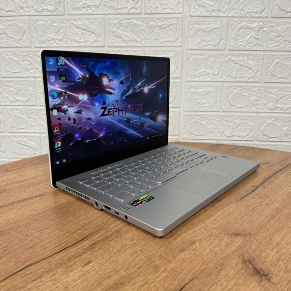 Ігровий ультрабук Asus ROG Zephyrus G14 GA401IV / 14" (1920x1080) IPS / AMD Ryzen 9 4900HS (8 (16) ядер по 3.0 - 4.3 GHz) / 16 GB DDR4 / 512 GB SSD NVMe / nVidia GeForce RTX 2060 Max-Q, 6 GB GDDR6, 192-bit - Зображення 4