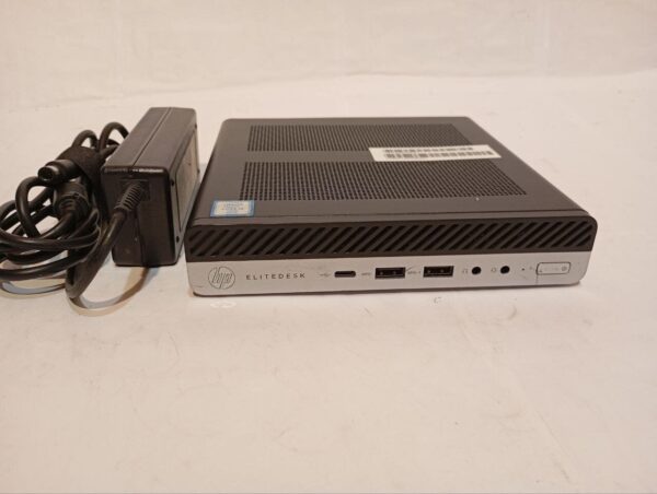 Неттоп Б-клас HP EliteDesk 800 G3 Desktop Mini USFF / Intel Core i5-6500 (4 ядра по 3.2 - 3.6 GHz) / 8 GB DDR4 / 128 GB SSD / Intel UHD Graphics 530 - Зображення 5
