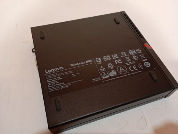 Неттоп Lenovo ThinkCentre M600 USFF / Intel Celeron N3010 (2 ядра по 1.04 - 2.24 GHz) / 8 GB DDR3 / 128 GB SSD M.2 / Intel HD Graphics - Зображення 5