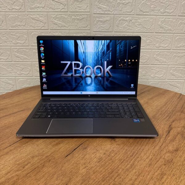 Мобільна робоча станція Б-клас HP ZBook Power 15 G8 / 15.6'' (1920x1080) IPS / Intel Core i7-11850H (8 (16) ядер по 2.5 - 4.8 GHz) / 16 GB DDR4 / 512 GB SSD NVMe / nVidia Quadro T1200, 4 GB GDDR6, 128-bit / WebCam - Зображення 2