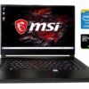 Ігровий ноутбук MSI GS65 Stealth Thin 8RF / 15.6" (1920x1080) IPS / Intel Core i7-8750H (6 (12) ядра по 2.2 - 4.1 GHz) / 32 GB DDR4 / 512 GB SSD NVMe / nVidia GeForce GTX 1070 Max-Q, 8 GB GDDR5, 256-bit / WebCam
