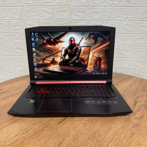 Ігровий ноутбук Б-клас Acer Nitro 5 AN515-51 / 15.6" (1920x1080) IPS / Intel Core i5-7300HQ (4 ядра по 2.5 - 3.5 GHz) / 16 GB DDR4 / 500 GB SSD / nVidia GeForce GTX 1050, 2 GB GDDR5, 128-bit / WebCam - Зображення 2
