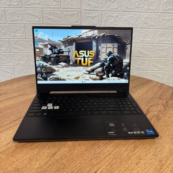 Ігровий ноутбук Б-клас Asus TUF Dash F15 FX517ZR / 15.6" (1920x1080) IPS / Intel Core i7-12650H (10 (16) ядер по 3.5 - 4.7 GHz) / 16 GB DDR5 / 1000 GB SSD NVMe / nVidia GeForce RTX 3070, 8 GB GDDR6, 256-bit / WebCam - Зображення 2