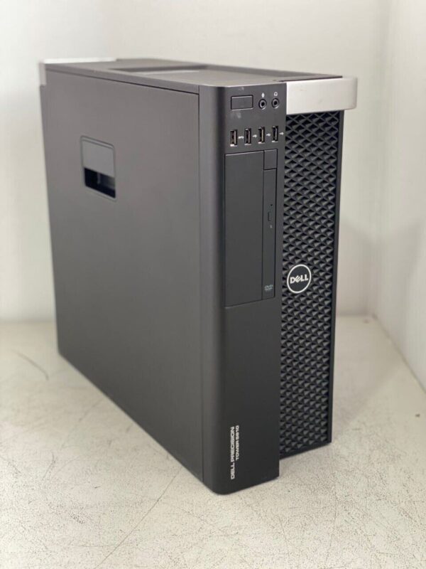 Робоча станція Dell Precision T5810 Tower / Intel Xeon E5-2697 v3 (14 (28) ядра по 2.6 - 3.6 GHz) / 64 GB DDR3 / 240 GB SSD / nVidia Quadro M4000, 8 GB GDDR5, 256-bit / DVD-ROM - Зображення 2