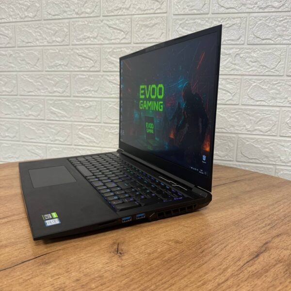 Ігровий ноутбук Evoo Gaming EG-LP6-BK / 17.3" (1920x1080) IPS / Intel Core i7-9750H (6 (12) ядер по 2.6 - 4.5 GHz) / 16 GB DDR4 / 1000 GB SSD NVMe / nVidia GeForce RTX 2060, 6 GB GDDR6, 192-bit / WebCam - Зображення 5