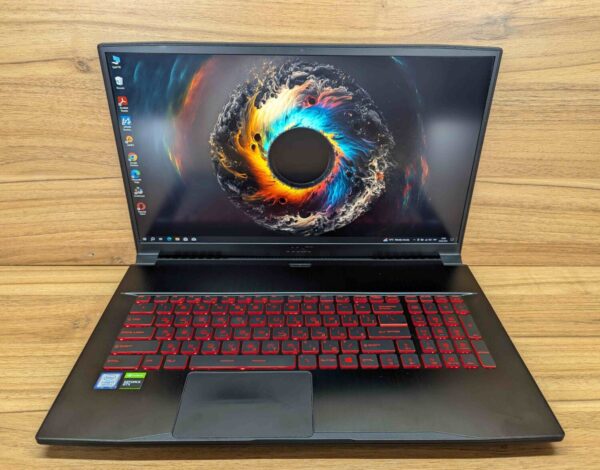 Ігровий ноутбук Б-клас MSI MS-17F2 / 17.3" (1920x1080) IPS / Intel Core i7-9750H (6 (12) ядер по 2.6 - 4.5 GHz) / 16 GB DDR4 / 480 GB SSD / nVidia GeForce GTX 1650, 4 GB GDDR6, 128-bit / WebCam / Windows 10 - Зображення 2