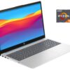 Ультрабук Б-клас HP 15-fc0093dx / 15.6" (1920x1080) TN / AMD Ryzen 5 7520U (4 (8) ядра по 2.8 - 4.3 GHz) / 16 GB DDR4 / 256 GB SSD NVMe / AMD Radeon 610M Graphics / WebCam