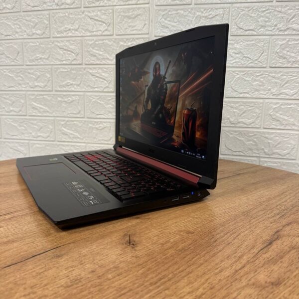 Ігровий ноутбук Б-клас Acer Nitro 5 AN515-51 / 15.6" (1920x1080) IPS / Intel Core i5-7300HQ (4 ядра по 2.5 - 3.5 GHz) / 16 GB DDR4 / 500 GB SSD / nVidia GeForce GTX 1050, 2 GB GDDR5, 128-bit / WebCam - Зображення 5