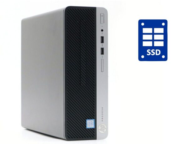 ПК Б-клас HP ProDesk 400 G4 SFF / Intel Core i3-7100 (2 (4) ядра по 3.9 GHz) / 8 GB DDR4 / 256 GB SSD / Intel HD Graphics 630