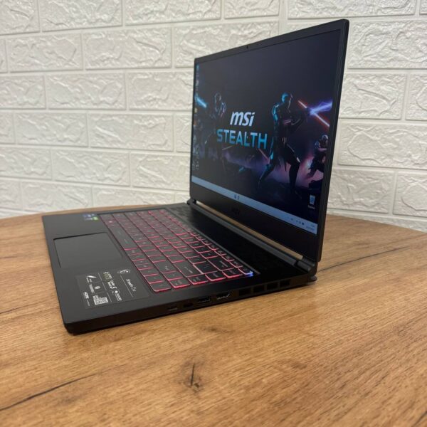Ігровий ноутбук Б-клас MSI Stealth 15M A11UEKV / 15.6" (1920x1080) IPS / Intel Core i7-11375H (4 (8) ядра по 3.0 - 5.0 GHz) / 16 GB DDR4 / 512 GB SSD NVMe / nVidia GeForce RTX 3060, 6 GB GDDR6, 192-bit / WebCam - Зображення 5